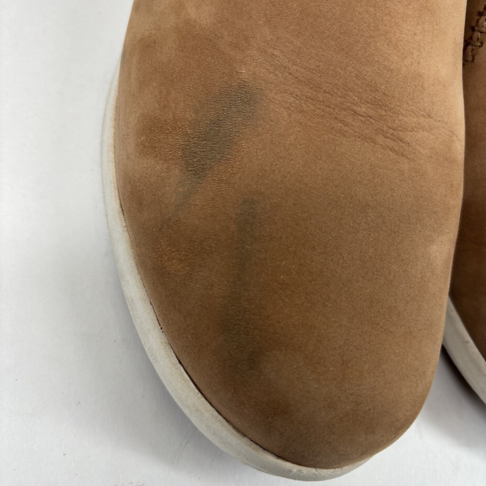 OluKai Women's Tan Suede Slip-On Winter Boots - Picture 3 of 16